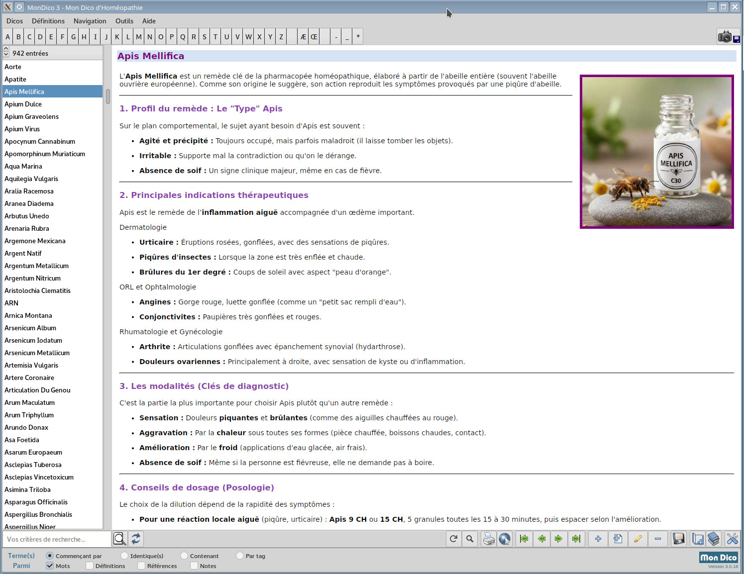Remède Apis Mellifica